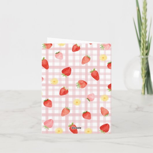 Faltbroschüre Dankeschön Karte (Rückseite)