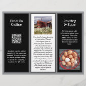 Faltbroschüre "Schwarz und Weiß" Flyer (Hinten)