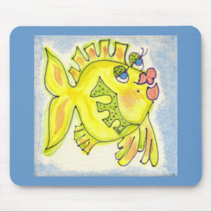 Fältchen herauf Baby Mousepad