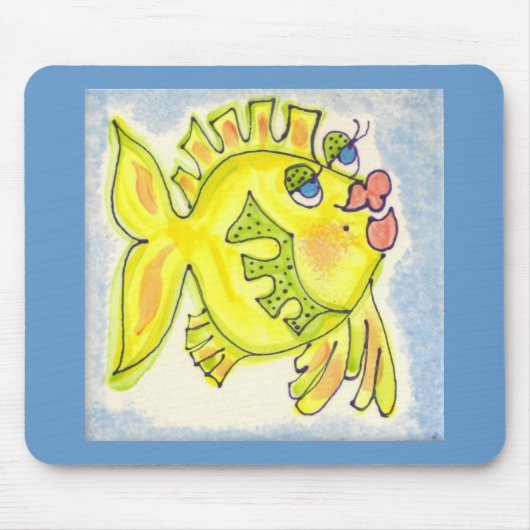 Fältchen herauf Baby Mousepad (Vorne)