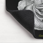 Falte-gesichtiger Schläger Mousepad (Ecke)