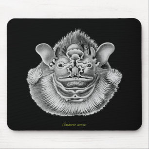 Falte-gesichtiger Schläger Mousepad