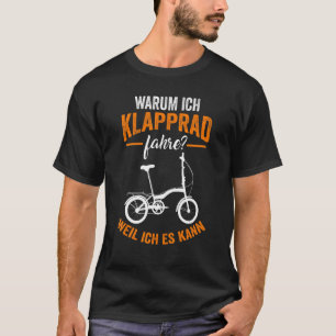 Falten Bike Reiten T-Shirt
