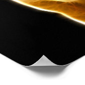 Falten, der Chinesische Shar Pei Welpe Hund Poster (Ecke)