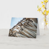 Falten des Segels Karte (Gelbe Blume)