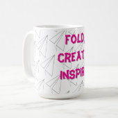 Falten, Erstellen, Inspiriert Kaffeetasse (Vorderseite Links)