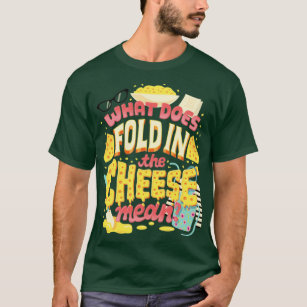 Falten im Käse T-Shirt