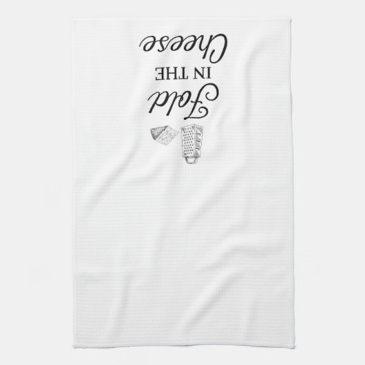 Falten in der Käse Küchentücher (Vertikal)