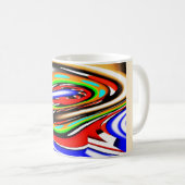 Falten in Raum und Zeit Kaffeetasse (VorderseiteRechts)
