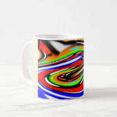 Falten in Raum und Zeit Kaffeetasse (Vorderseite Links)