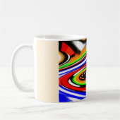 Falten in Raum und Zeit Kaffeetasse (Links)