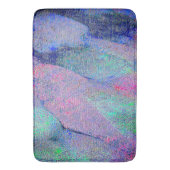 Falten Lederstil mit abgenutzter Farbe, blaue Farb Badematte (Vorderseite Vertikal)