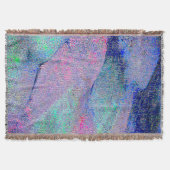 Falten Lederstil mit abgenutzter Farbe, bläulich Decke (Vorderseite)