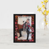 Falten sind Laugh Lines? Keine Joke Grußkarte Karte (Gelbe Blume)