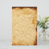 Falten, Vintages Geschirr Briefpapier (Stehend Vorderseite)