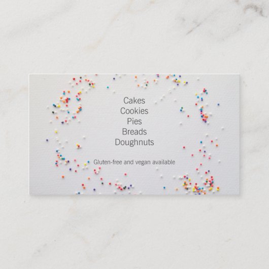 Falten Visitenkarte (Rückseite)