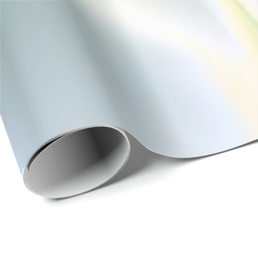 Faltenbalg-Blumendesign Geschenkpapier (Rolleneckpunkt)