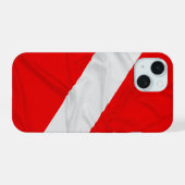 Faltenblende iPhone 15 Hülle (Rückseite (Horizontal))