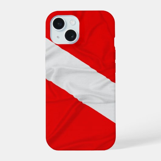 Faltenblende iPhone 15 Hülle (Rückseite)