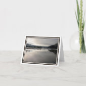 Faltende Gruß-Karte - das Licht des Winters Karte (Vorderseite)