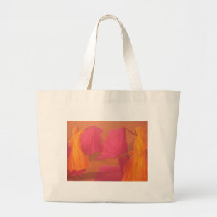 Faltende Sari 2010 Jumbo Stoffbeutel