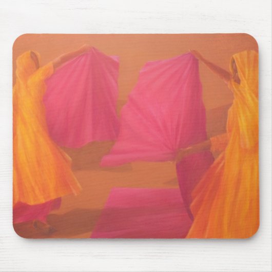 Faltende Sari 2010 Mousepad (Vorne)