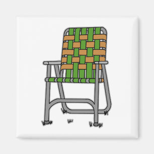 Faltender Gartenstuhl Magnet