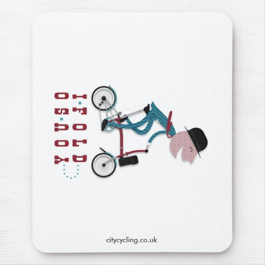 Faltendes Mousemat Mousepad (Vorne)