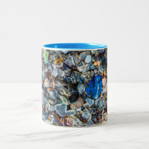 Faltenglas Zweifarbige Tasse