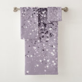 Faltening Lavender Lady Glitzer #2 #shiny #decor Badhandtuch Set (Insitu)