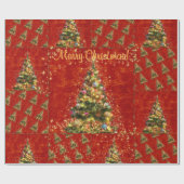 Faltenpapier für den Weihnachtsbaum Geschenkpapier (Flach)