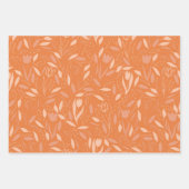 Faltenpapier mit Flachblatt-Set 3 Geschenkpapier Set (Vorderseite)