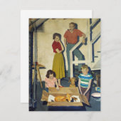 Falter neuer Litter von Kätzchen Feiertagskarte (Vorne/Hinten)