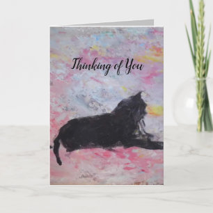 Faltes Beileid Grußkarte Karte