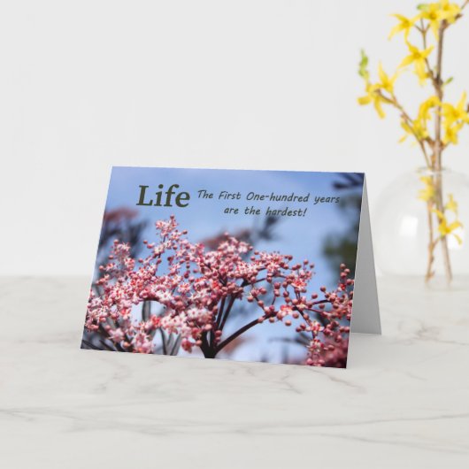 Faltes BLANK Gruß für Jeder Anlass Karte (Gelbe Blume)