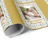 Faltes Foil Grußkarte Geschenkpapier (Rolleneckpunkt)