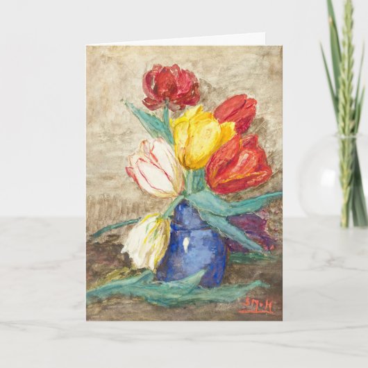 Faltete Geburtstagskartentuppen Feiertagskarte (Vorderseite)