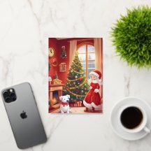 Faltfoil Weihnachtskarte