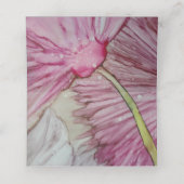 Faltgeklappte Zelt-Karte Platzkarte (Innenseite Aufgefaltet)