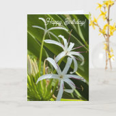 Faltgrußkarte Karte (Gelbe Blume)