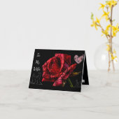 Faltgrußkarte Karte (Gelbe Blume)