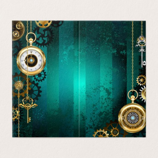 Faltkarte (Außenseite Aufgefaltet)