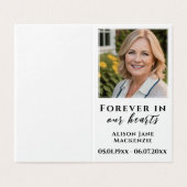 Faltkarte (Außenseite Aufgefaltet)