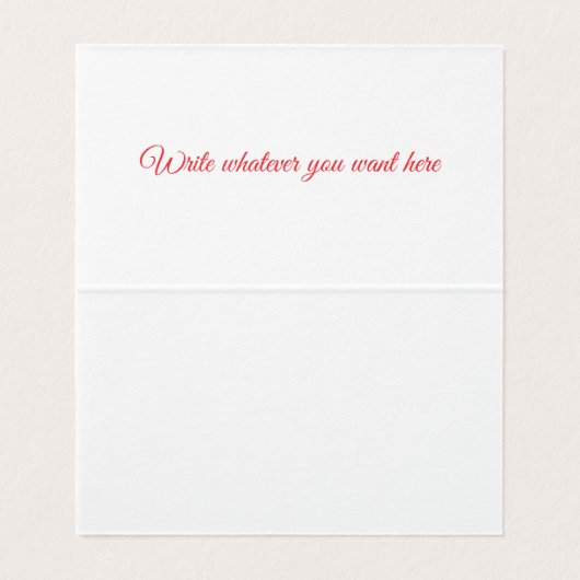 Faltkarte (Innenseite Aufgefaltet)