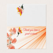 Faltkarte (Außenseite Aufgefaltet)