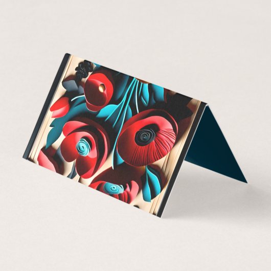 Faltkarte (Rückseite)