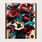 Faltkarte (Außenseite Aufgefaltet)