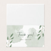 Faltkarte (Außenseite Aufgefaltet)