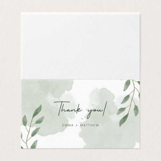 Faltkarte (Außenseite Aufgefaltet)