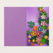 Faltkarte (Außenseite Aufgefaltet)